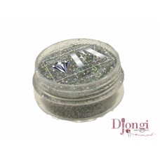 Kristály ezüst glitter – Diamond FX cosmetic glitter Cristal Silver GL7 5 gr
